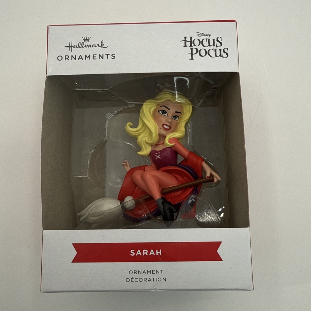 Hallmark Ornaments Sarah Sanderson Disney Hocus Pocus‎ New Christmas 2025
